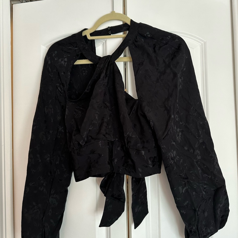 ASTR Black Going Out Top